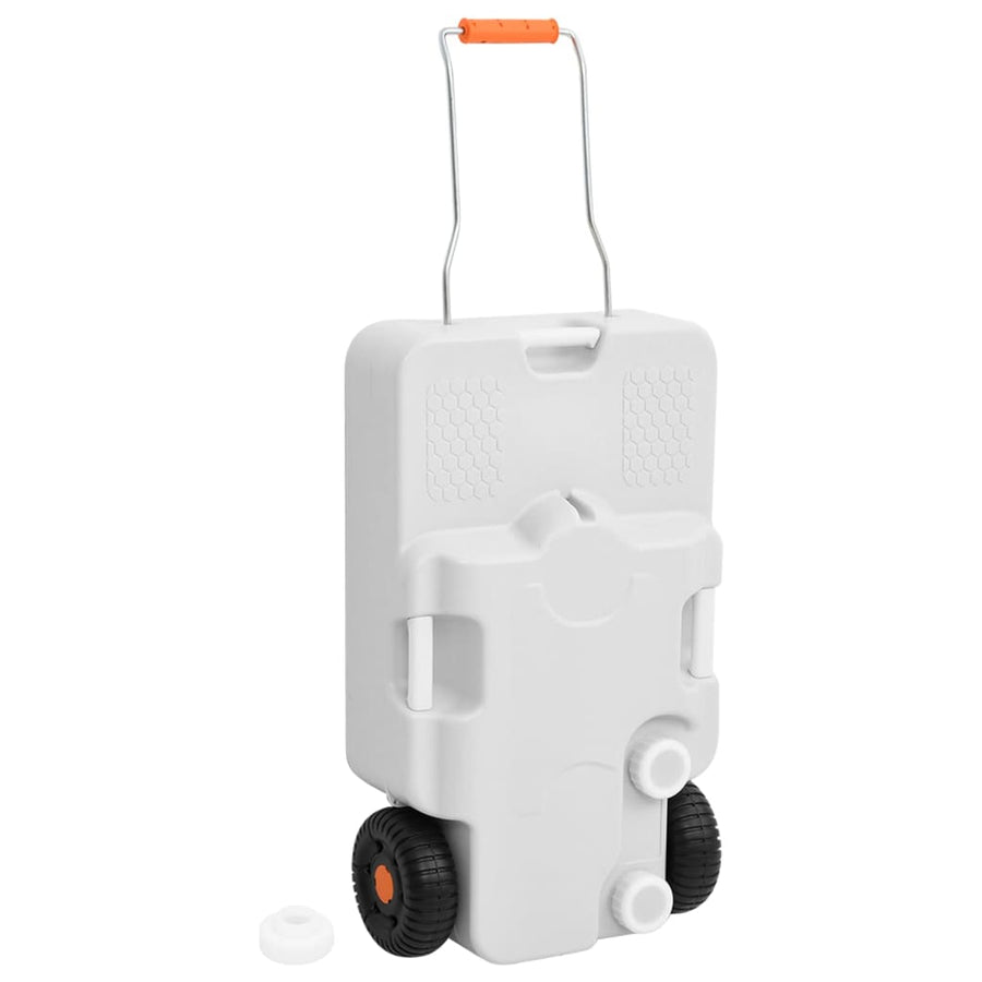 Rezervor De Apă Cu Roți Pentru Camping, Gri, 30 L