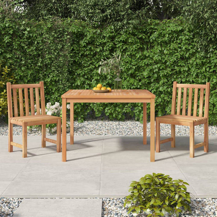 Set Mobilier De Exterior, 5 Piese, Lemn Masiv De Tec