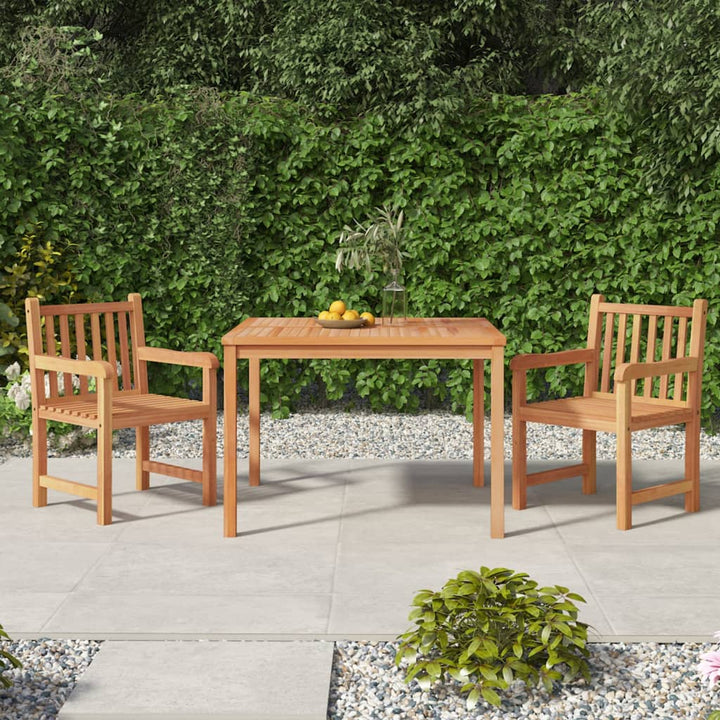 Set Mobilier De Exterior, 5 Piese, Lemn Masiv De Tec