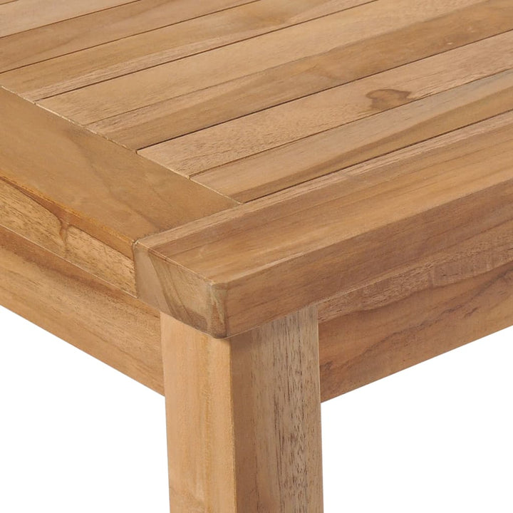 Set Mobilier Pentru Grădină, 4 Piese, Lemn Masiv De Tec