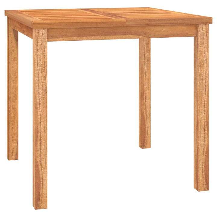 Set De Sufragerie De Grădină, Lemn Masiv De Tec, 5 Piese