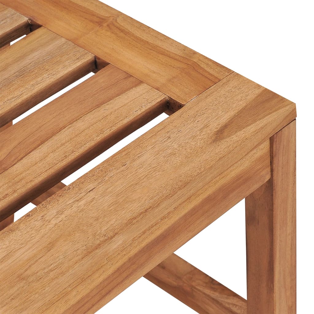 Set Mobilier De Grădină, 7 Piese, Lemn Masiv De Tec