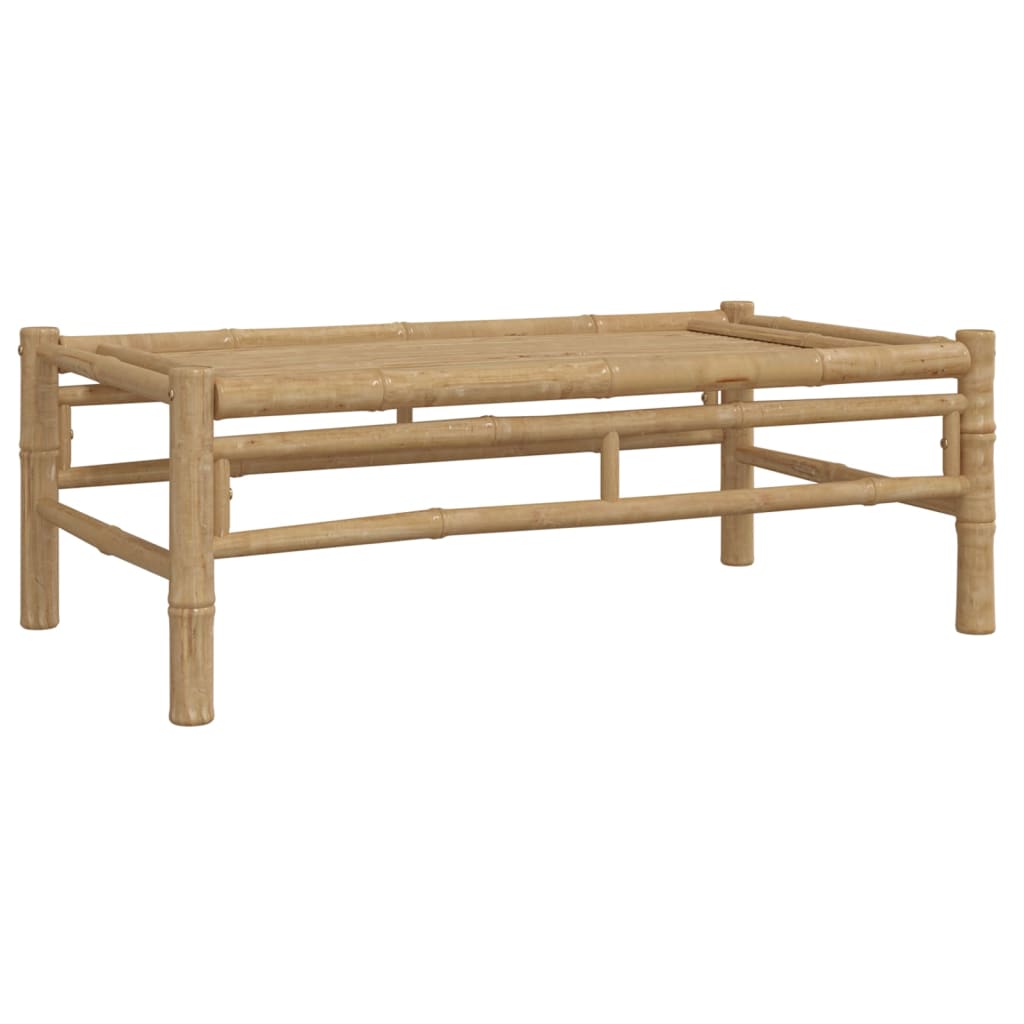 Set Mobilier De Grădină Cu Perne , 4 Piese, Bambus