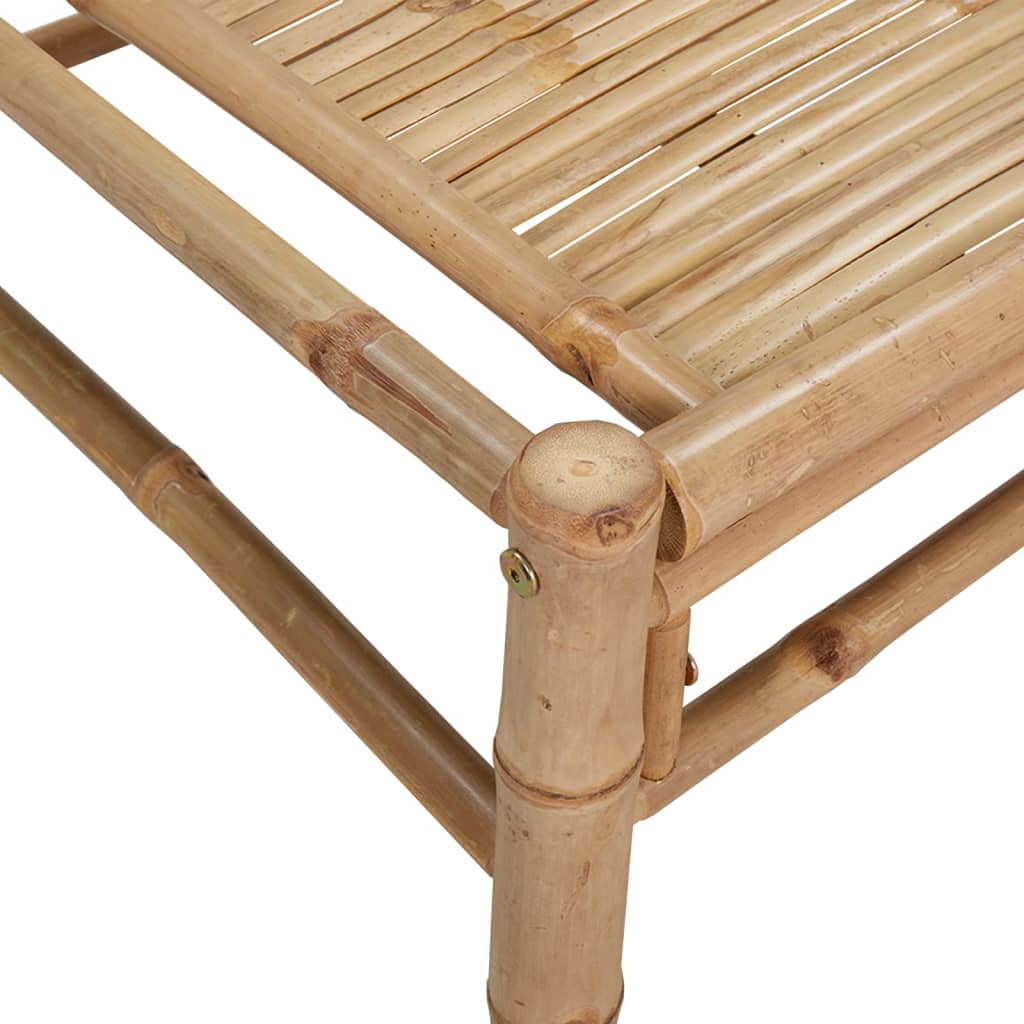 Set Mobilier De Grădină Cu Perne , 4 Piese, Bambus