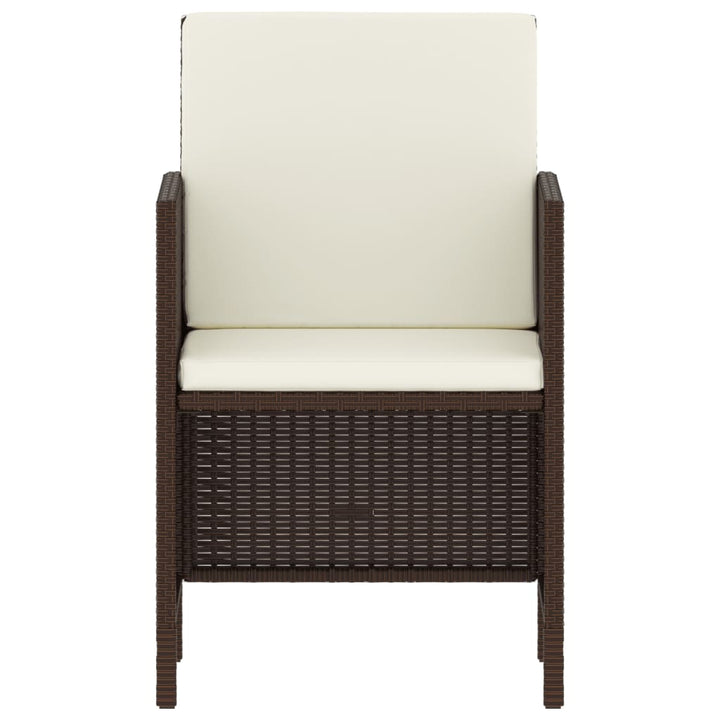 Set Mobilier De Grădină, 6 Piese, Cu Perne, , Poliratan