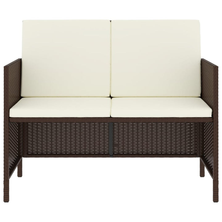Set Mobilier De Grădină, 6 Piese, Cu Perne, , Poliratan