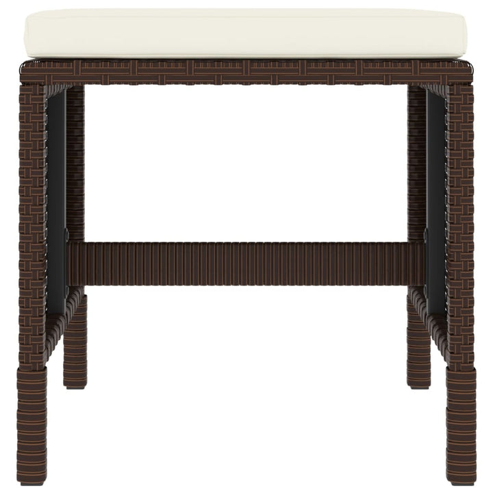 Set Mobilier De Grădină, 6 Piese, Cu Perne, , Poliratan