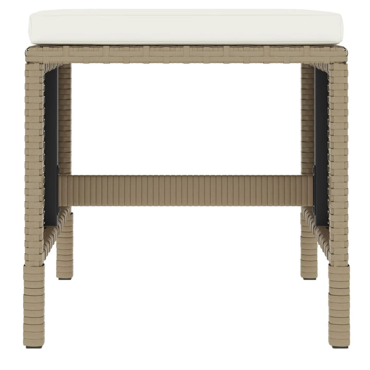 Set Mobilier Pentru Grădină, 6 Piese, Cu Perne, , Poliratan