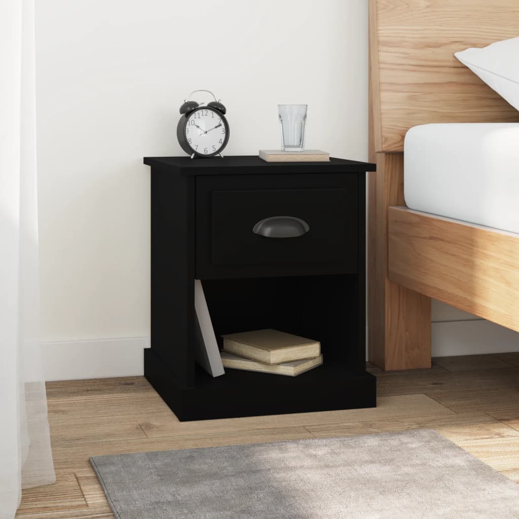 Noptiere, 2 Buc, , 39X39X47,5 Cm, Lemn Prelucrat
