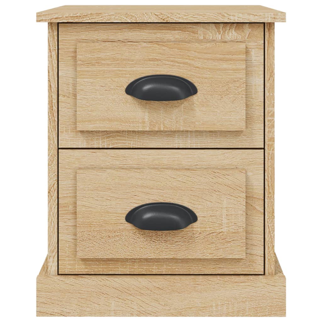 Noptiere, 2 Buc., , 39X39X47,5 Cm, Lemn Prelucrat