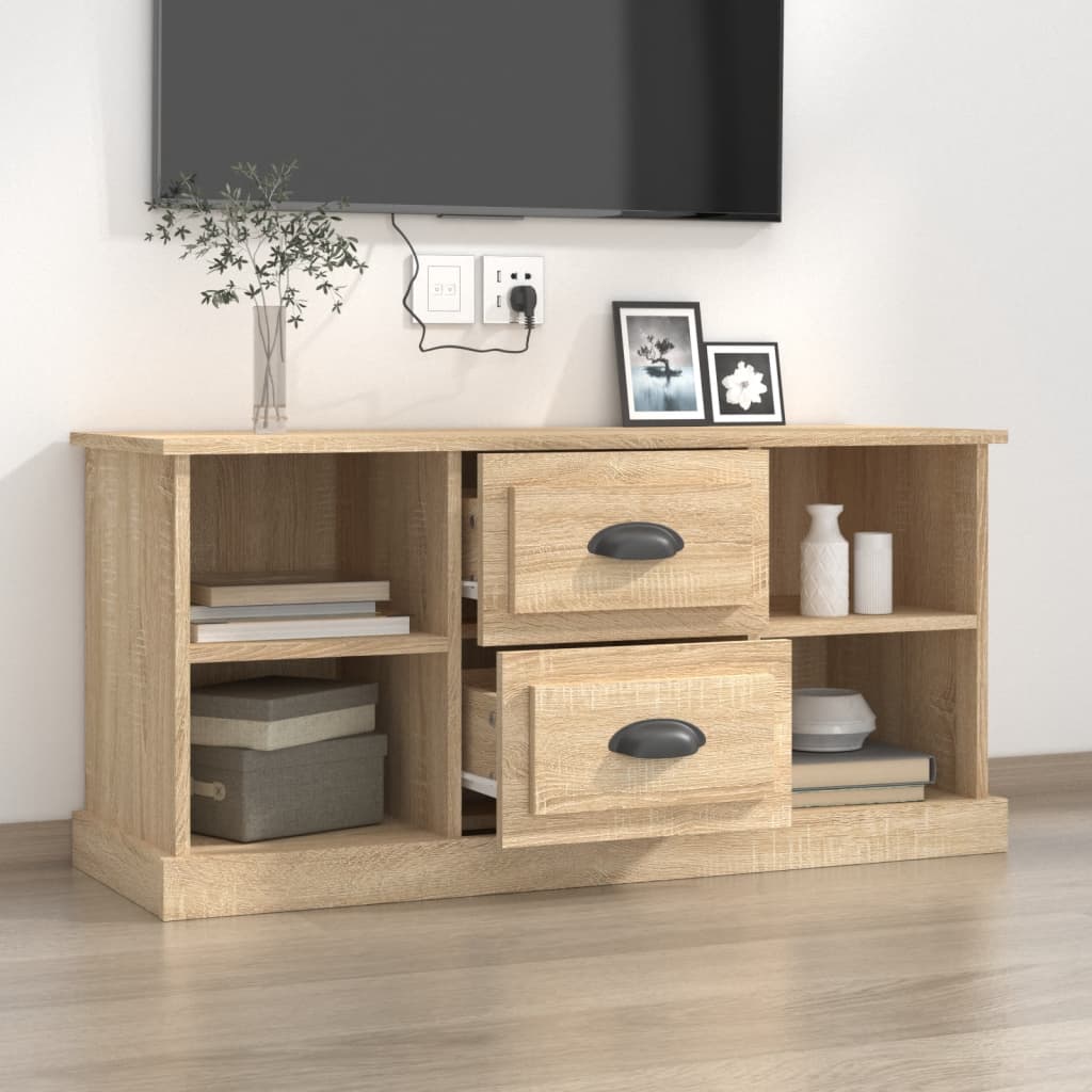 Comodă Tv, , 99,5X35,5X48 Cm, Lemn Prelucrat