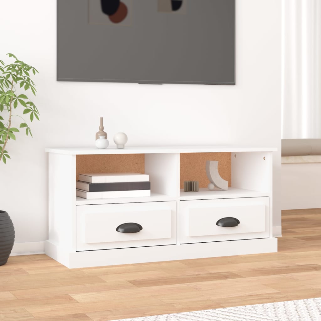 Comodă Tv, Stejar Fumuriu, 93X35,5X45 Cm, Lemn Prelucrat