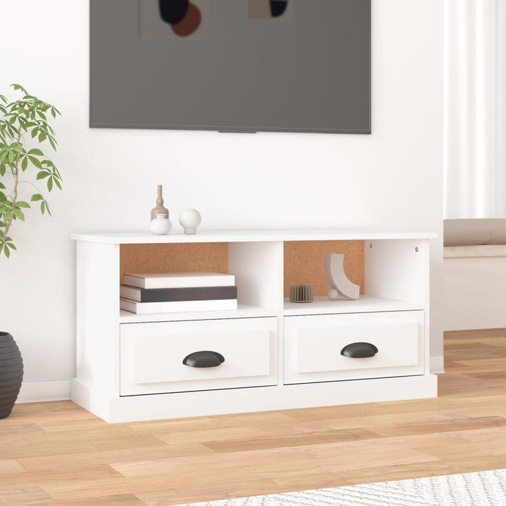Comodă Tv, Stejar Fumuriu, 93X35,5X45 Cm, Lemn Prelucrat