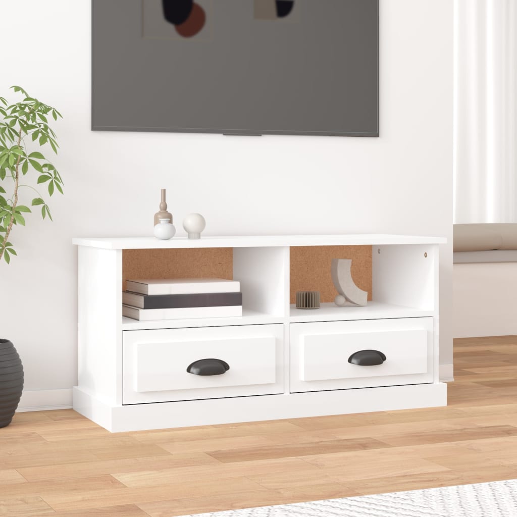 Comodă Tv, Stejar Fumuriu, 93X35,5X45 Cm, Lemn Prelucrat