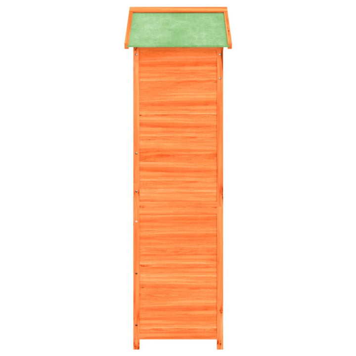 Magazie De Unelte De Grădină 120X53,5X170Cm Lemn Masiv Pin