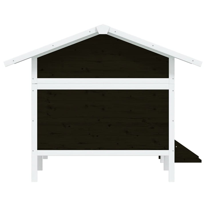 Cușcă De Câine, , 159X120X88,5 Cm, Lemn Masiv Pin