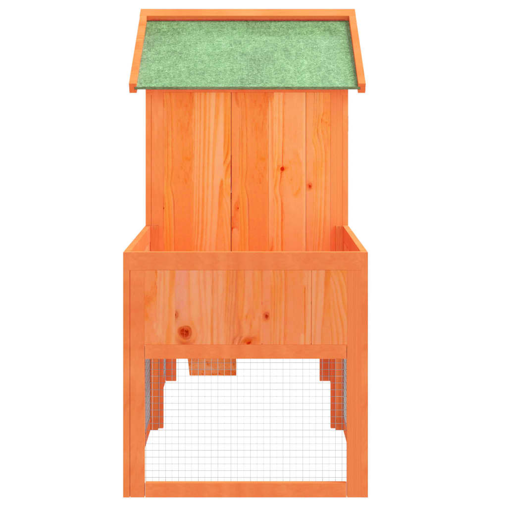 Cușcă Pentru Iepuri 170X63X113 Cm Lemn Masiv De Pin