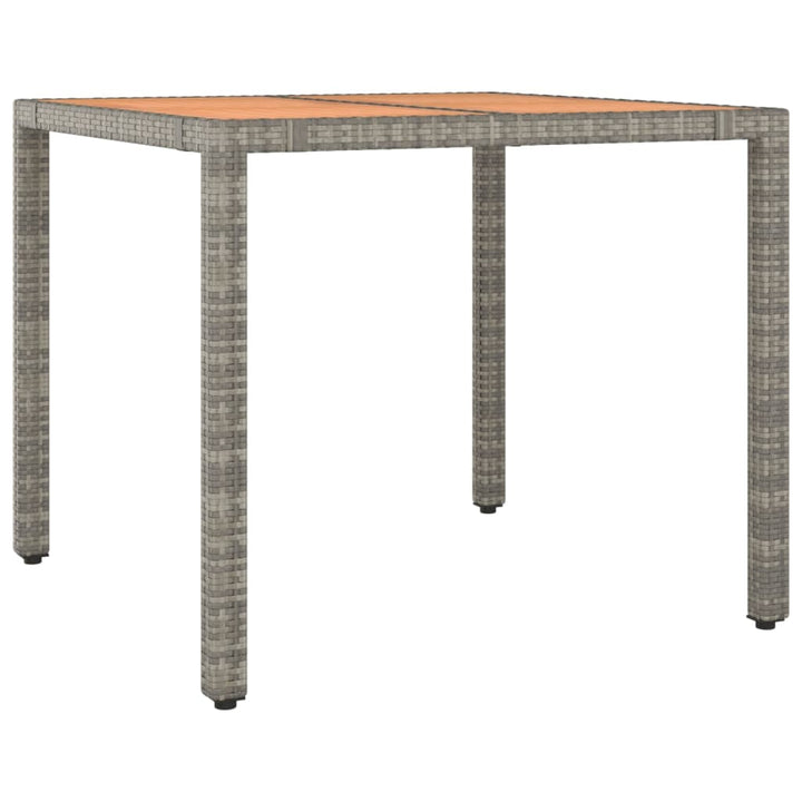Set Mobilier De Grădină Cu Perne, 3 Piese, Gri, Poliratan