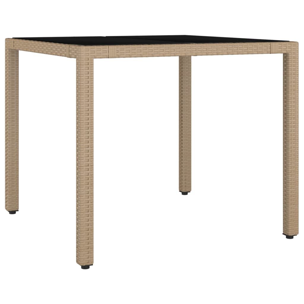 Set Mobilier De Grădină Cu Perne, 3 Piese, Bej, Poliratan