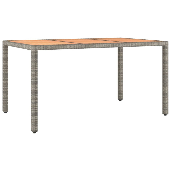 Set Mobilier De Grădină Cu Perne, 7 Piese, Gri, Poliratan