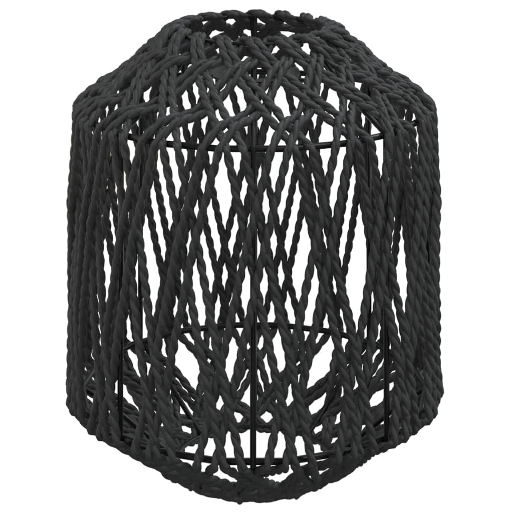 Abajur De Veioză, Negru, Ø23X28 Cm, Fier Și Hârtie