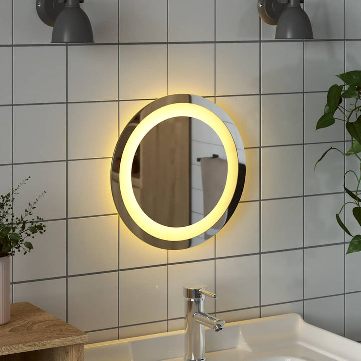 Oglindă De Baie Cu Led, , Rotundă