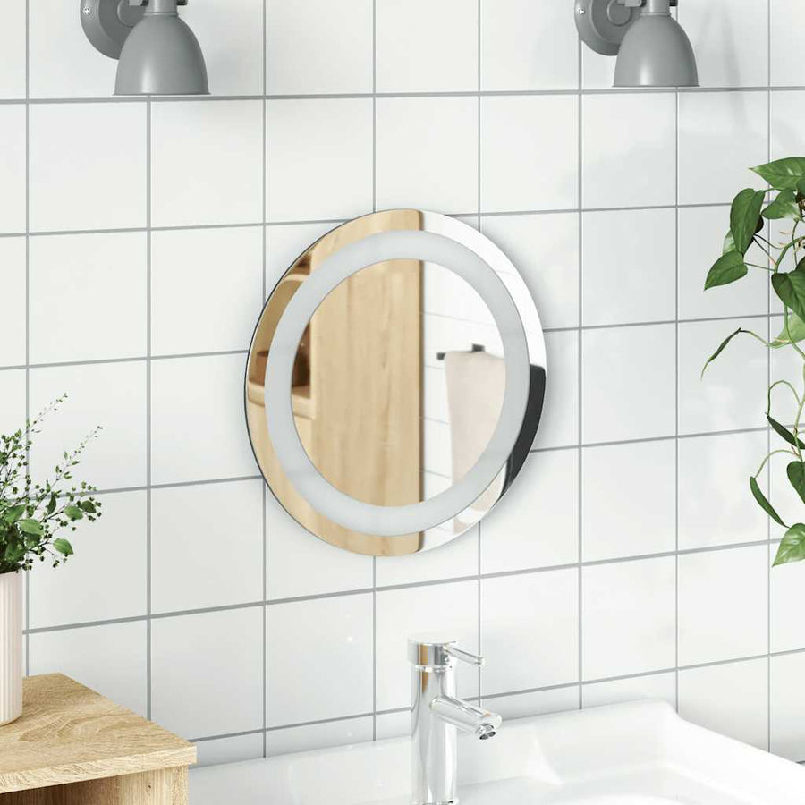 Oglindă De Baie Cu Led, , Rotundă