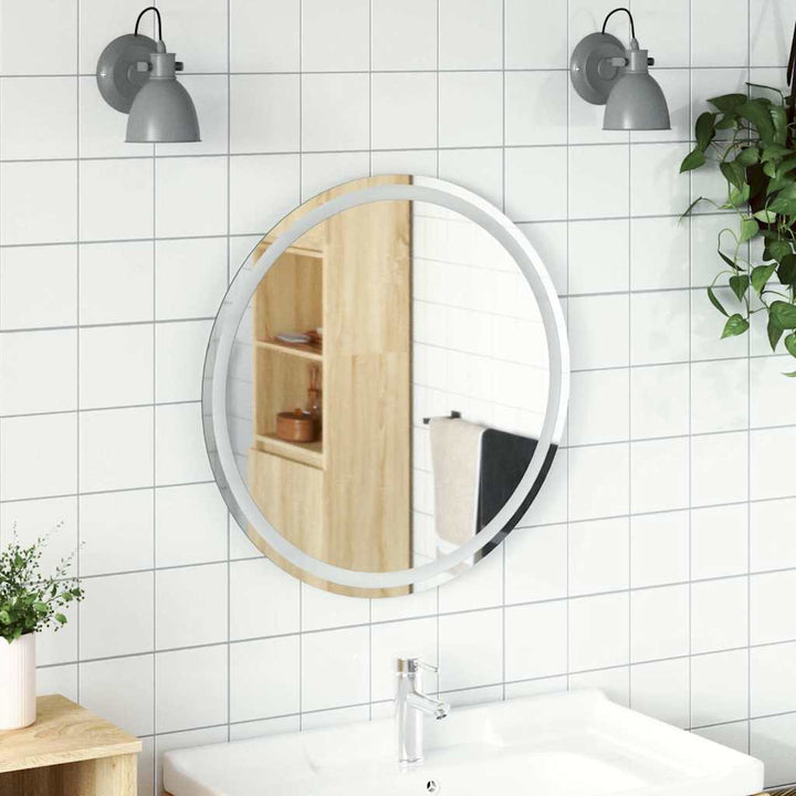 Oglindă De Baie Cu Led, , Rotundă