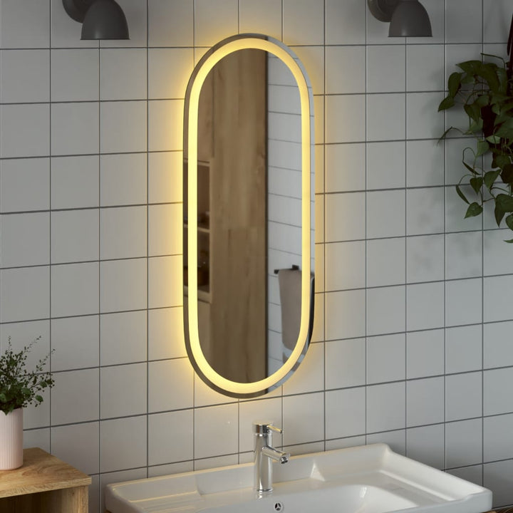 Oglindă De Baie Cu Led, , Ovală