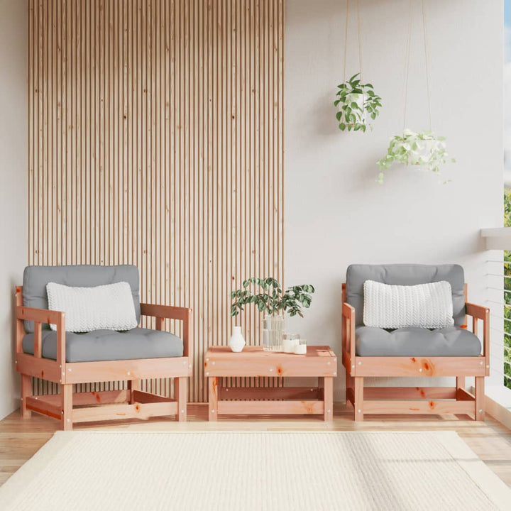 Set Mobilier De Grădină, 3 Piese, Lemn De Pin Impregnat