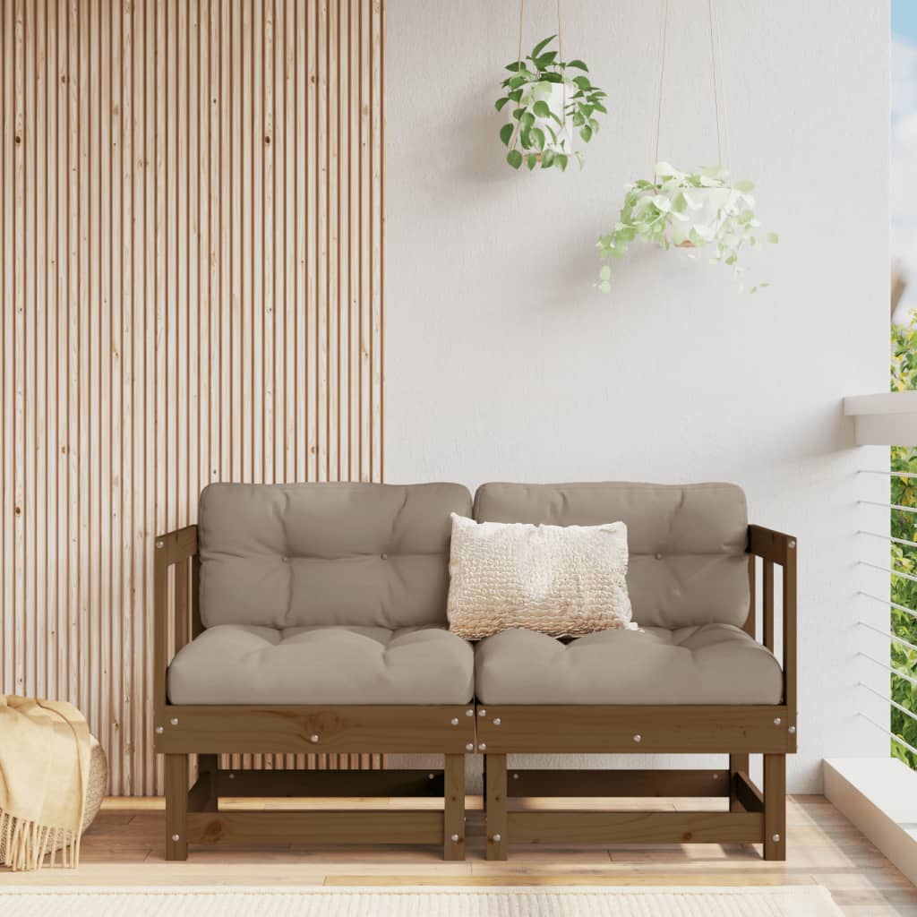 Set Mobilier De Grădină, 3 Piese, Lemn De Pin Impregnat