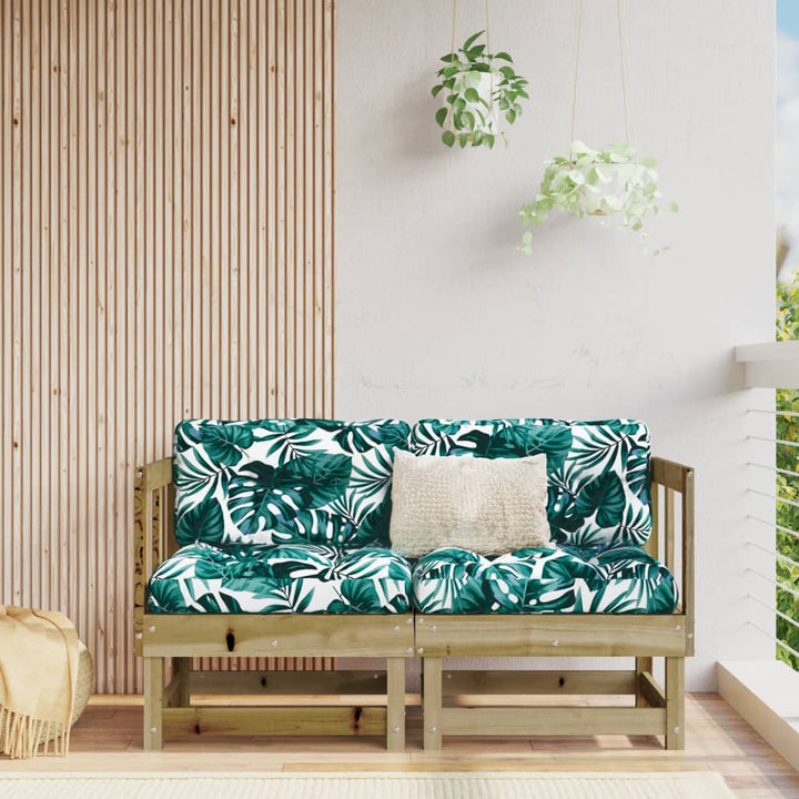 Set Mobilier De Grădină, 3 Piese, Lemn De Pin Impregnat