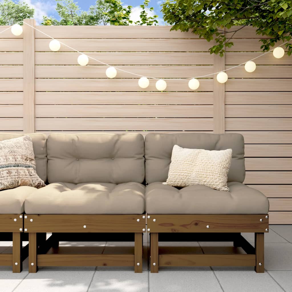 Set Mobilier De Grădină, 3 Piese, Lemn De Pin Impregnat