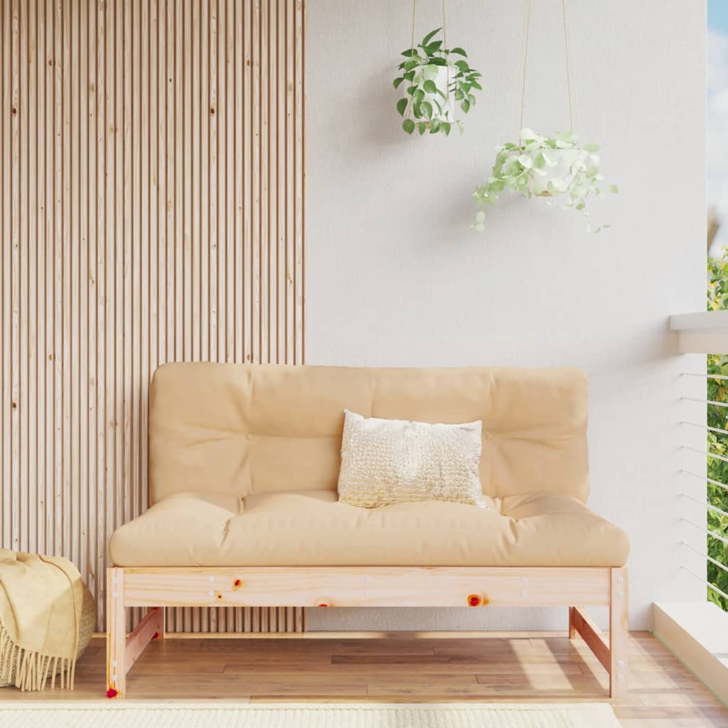 Set Mobilier Grădină, 2 Piese, Maro Miere, Lemn Masiv De Pin