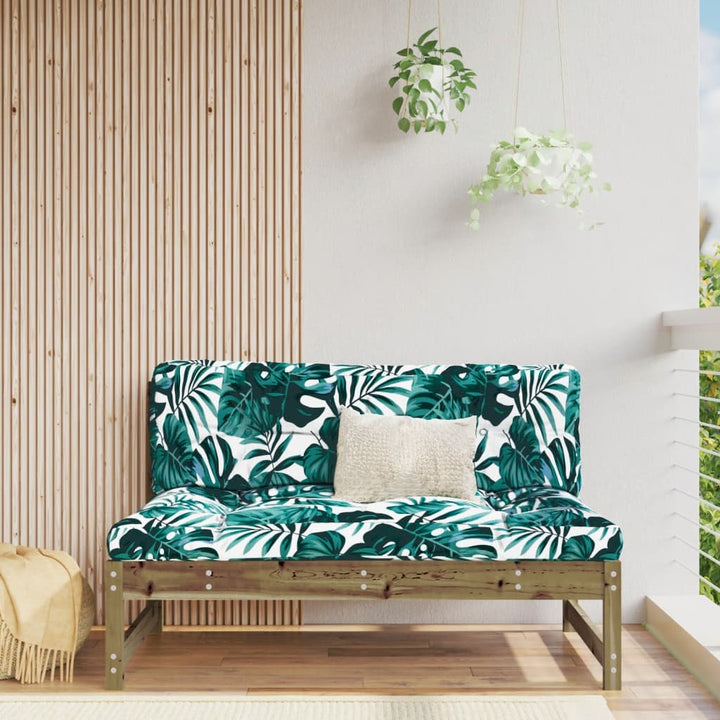 Set Mobilier Grădină, 2 Piese, Maro Miere, Lemn Masiv De Pin
