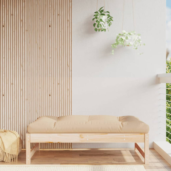 Set Mobilier Grădină, 2 Piese, Maro Miere, Lemn Masiv De Pin
