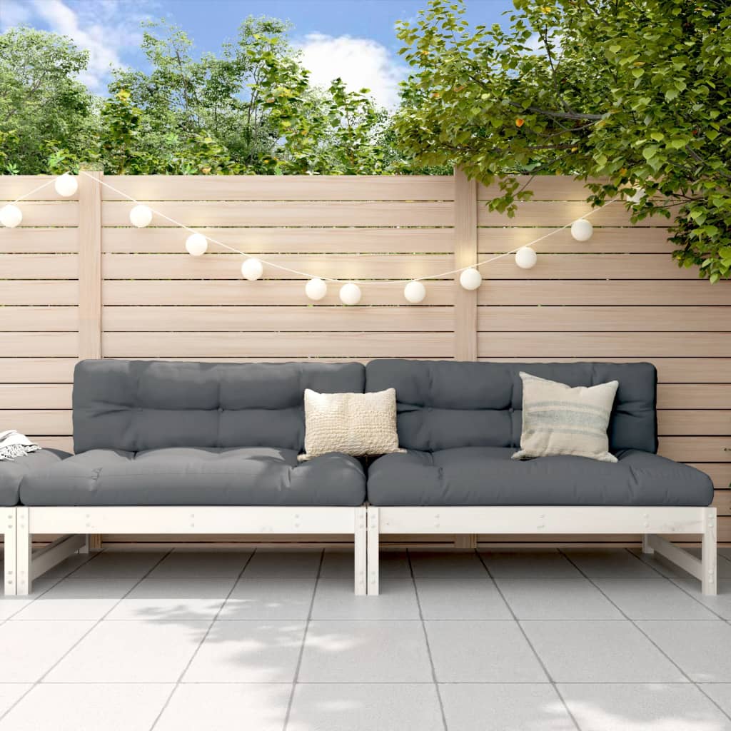 Set Mobilier Grădină, 2 Piese, Maro Miere, Lemn Masiv De Pin