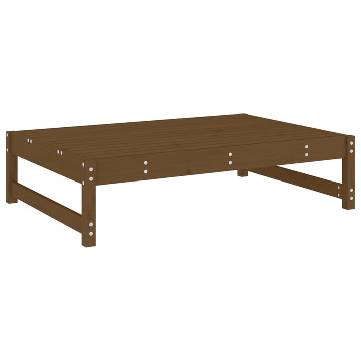 Set Mobilier Grădină, 2 Piese, Maro Miere, Lemn Masiv De Pin