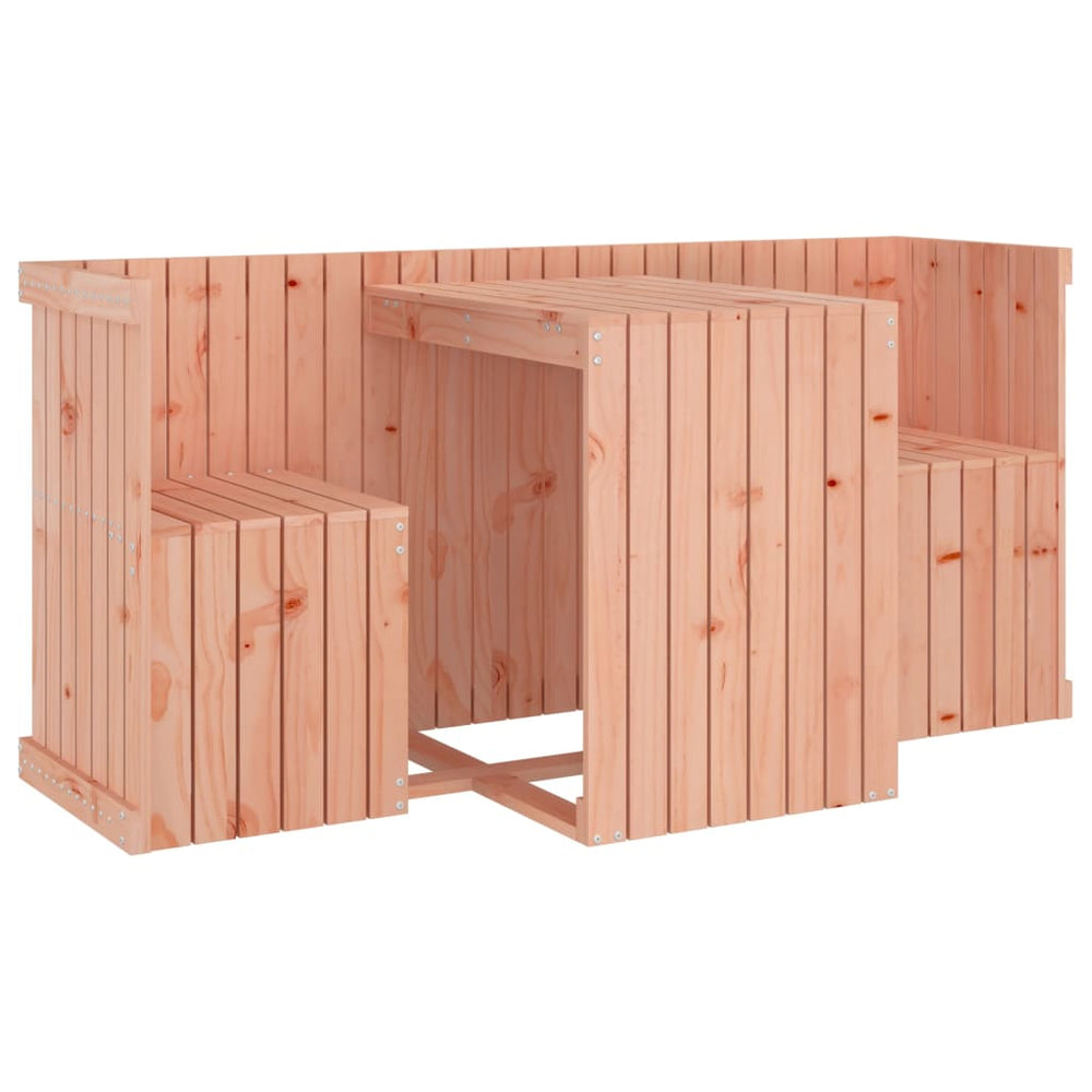 Set De Balcon Cu 2 Locuri, Lemn Masiv Douglas