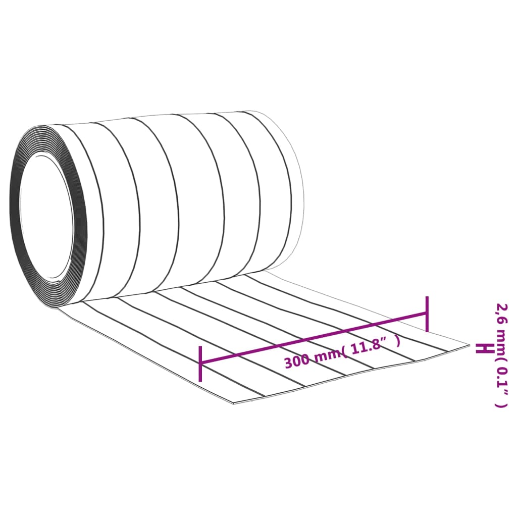 Perdea Pentru Ușă, Transparent, 300 Mmx2,6 Mm 25 M, Pvc