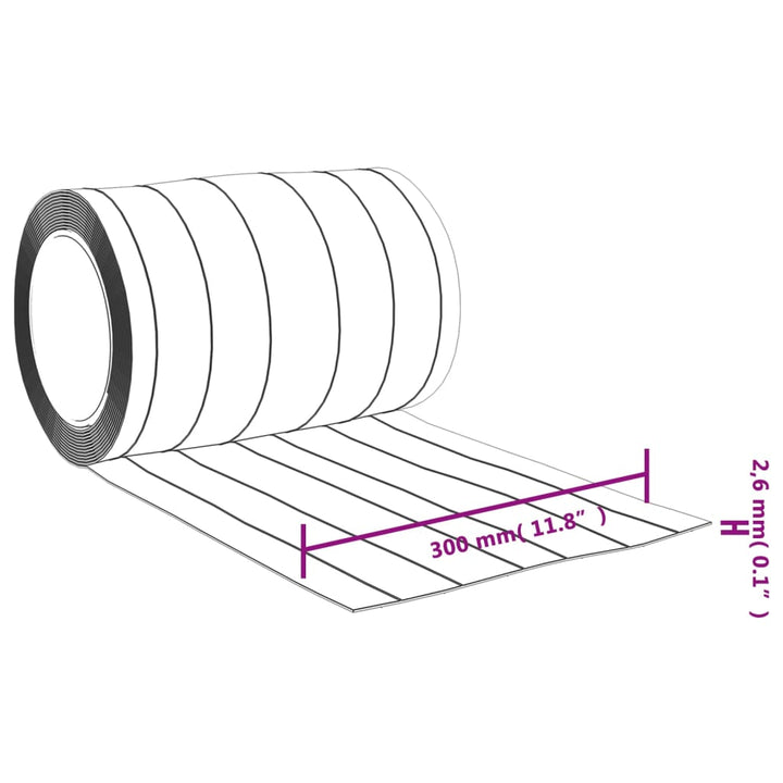 Perdea Pentru Ușă, Transparent, 300 Mmx2,6 Mm 25 M, Pvc