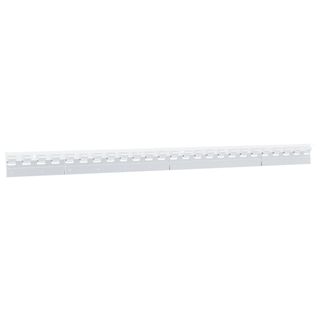 Plăci De Conectare, 6 Buc., Argintiu, 20 Cm, Oțel Inoxidabil