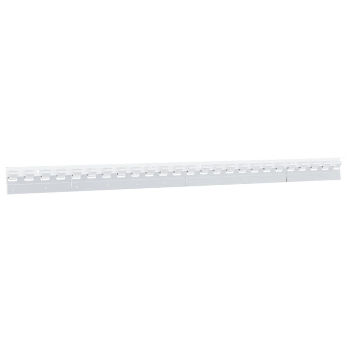 Plăci De Conectare, 6 Buc., Argintiu, 20 Cm, Oțel Inoxidabil
