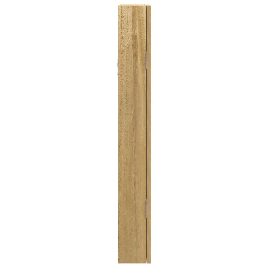 Dulap De Bijuterii Cu Oglindă Montat Pe Perete, 30X8,5X67 Cm