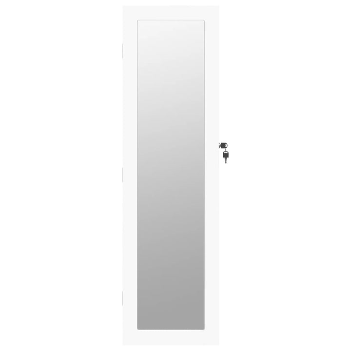 Dulap De Bijuterii Cu Oglindă De Perete, , 30X8,5X106 Cm