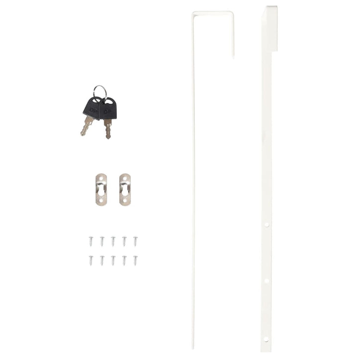 Dulap De Bijuterii Cu Oglindă De Perete, , 30X8,5X106 Cm