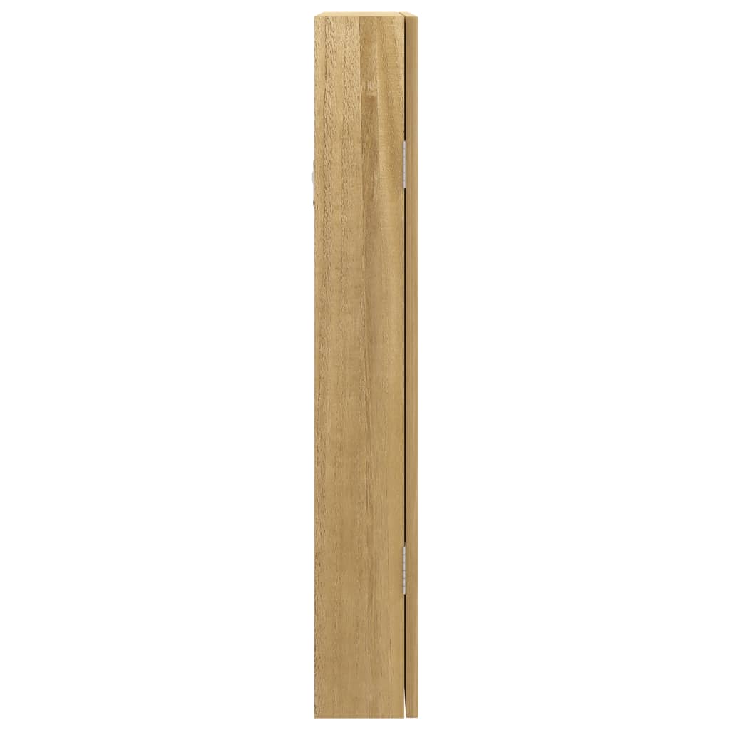 Dulap De Bijuterii Cu Oglindă Și Lumini Led, Montaj Pe Perete