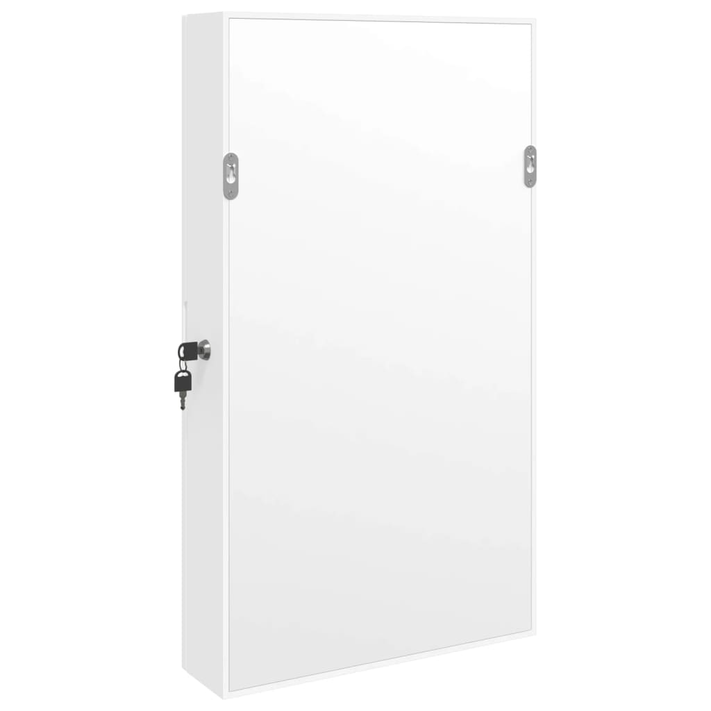 Dulap De Bijuterii Cu Oglindă Și Lumini Led, De Perete,
