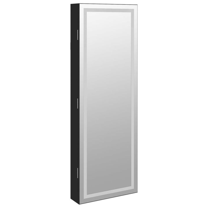 Dulap De Bijuterii Cu Oglindă Și Lumini Led, De Perete,
