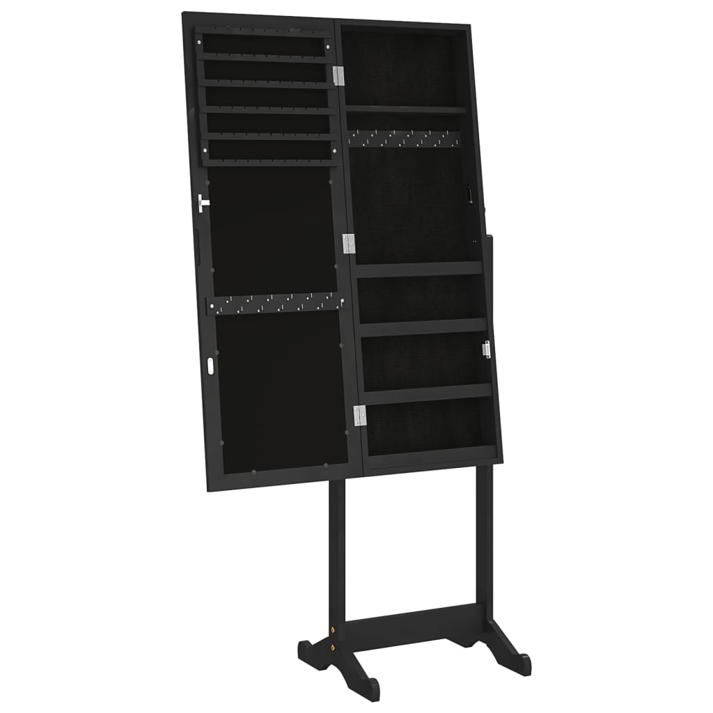 Dulap De Bijuterii Cu Oglindă Independent, , 42X38X152 Cm